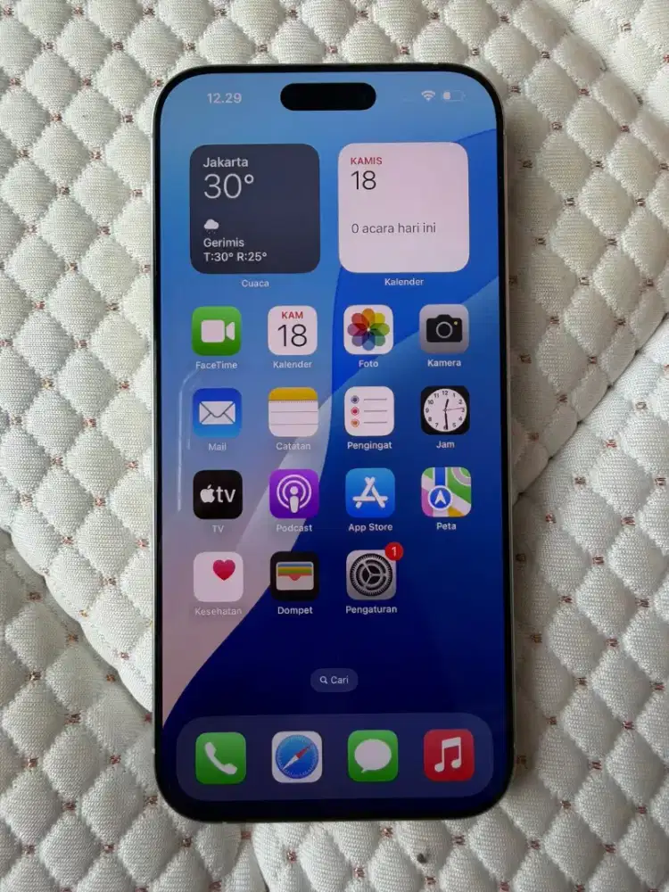 Iphone 16 pro max 256 gb dijual tujuh belas juta