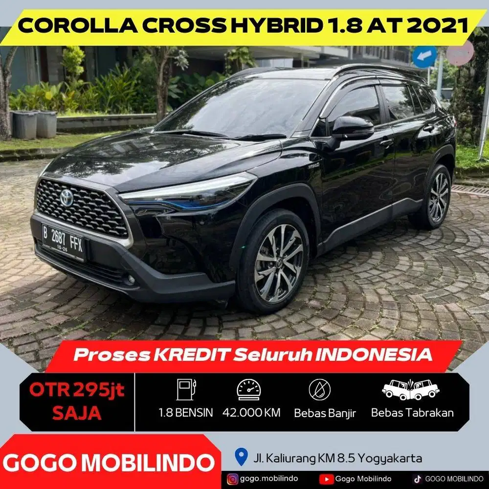 Toyota Corolla Cross Hybrid Matic 2021 ISTIMEWA DP Minim HRV