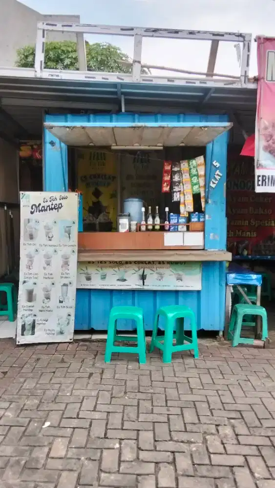 Dijual Cepat MURAH NET NO NEGO Booth Kontainer, 2x1.5,x2m