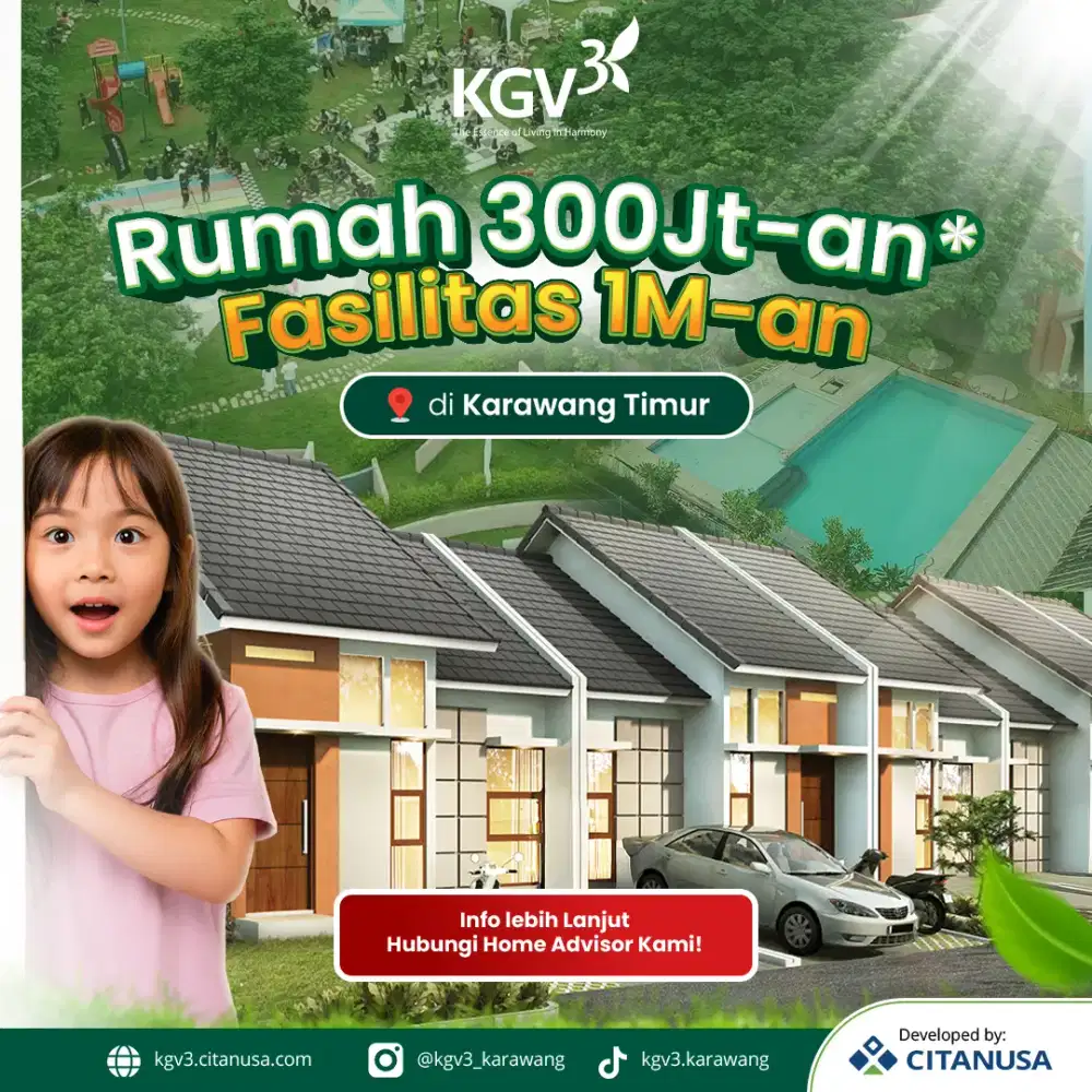 Rumah Ready stock Tanpa DP