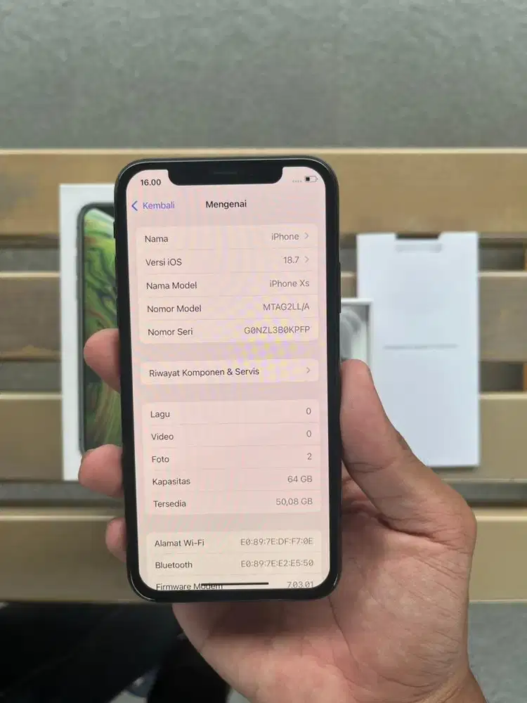 Iphone Xs 64gb Regist Whitelist