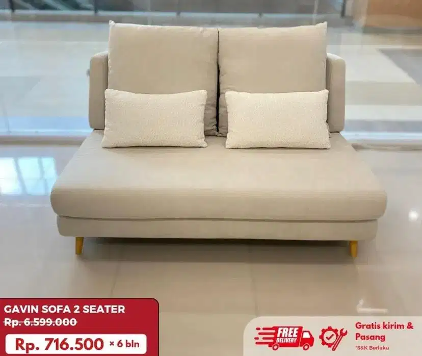 Sofa santay ruang tamu