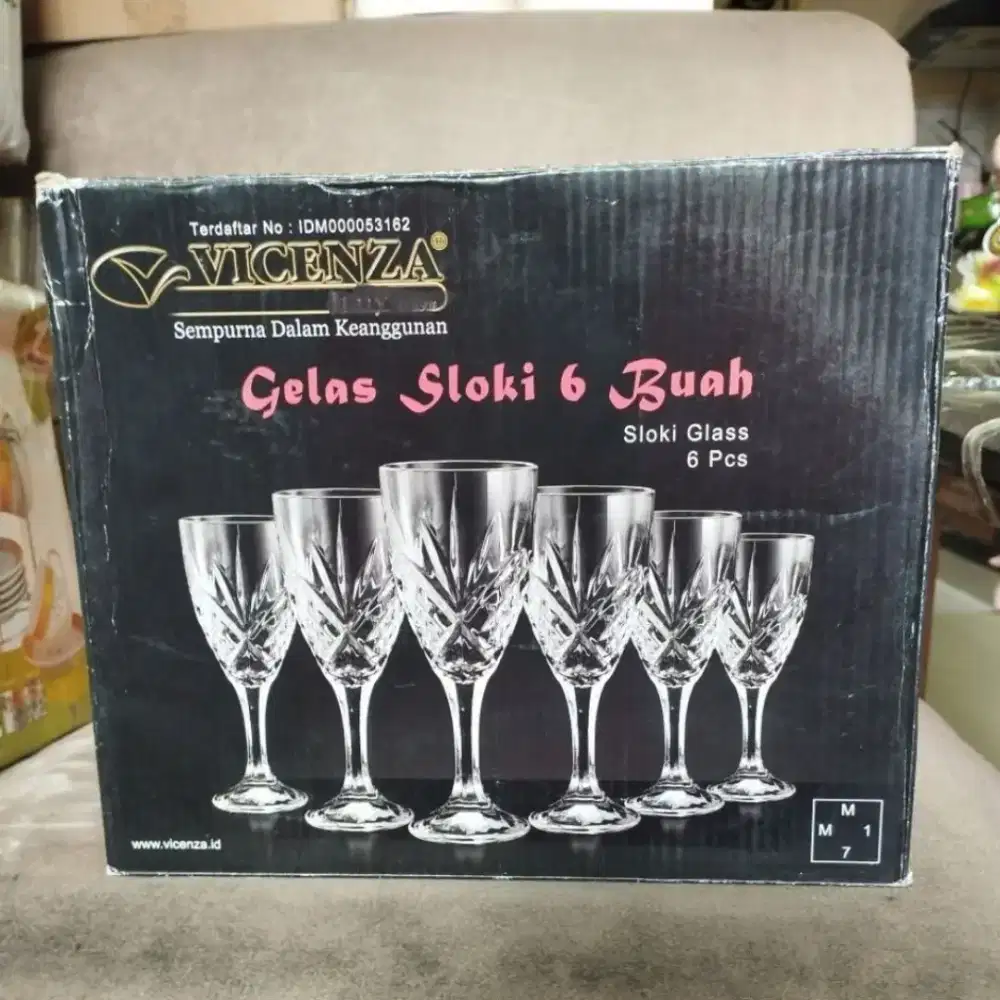 Gelas sloki Vicenza v201csg