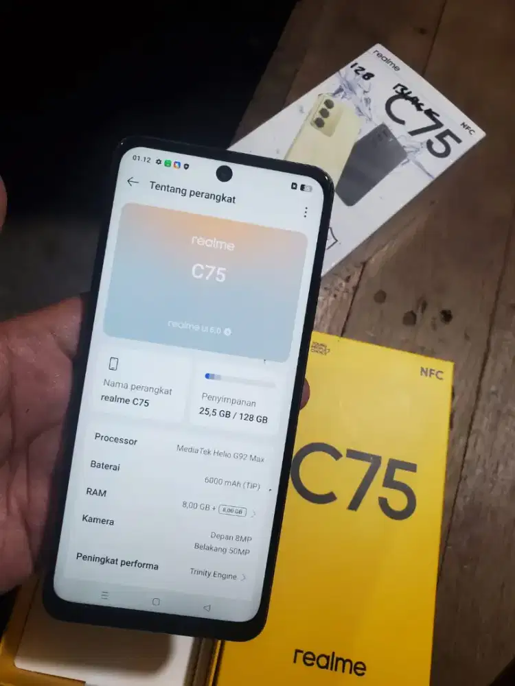 Realme c75 8/128 gb