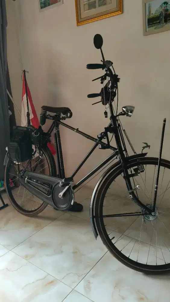 Sepeda onthel  gazele restorasi