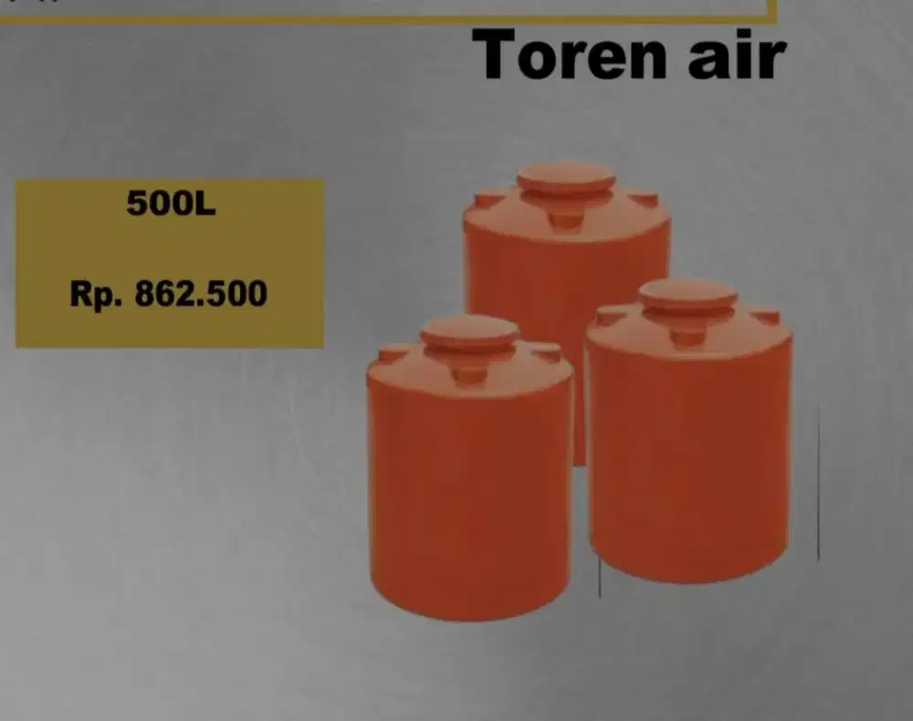 Toren Air Kuat dan Berkualitas