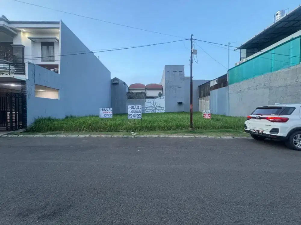 Jual kavling Citra 2 Extension Lebar 10 meter Hadap Selatan