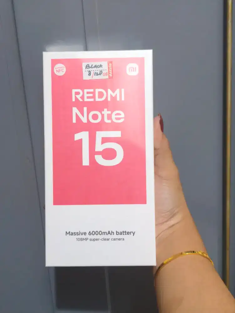 REDMI NOTE 15 8/128 GB FREE BUDS 6 PLAY