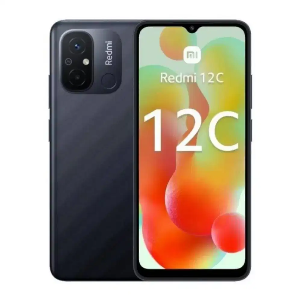 Di jual xiaomi redmi 12c hp + dus 4/128 gb tanpa casan