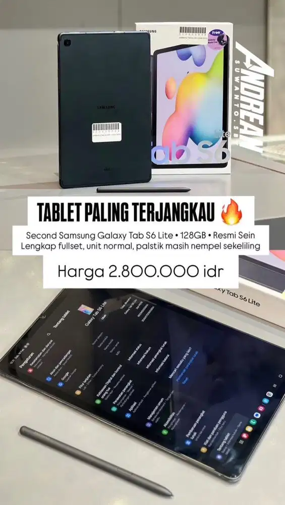 Samsung Tab S6 lite 128gb