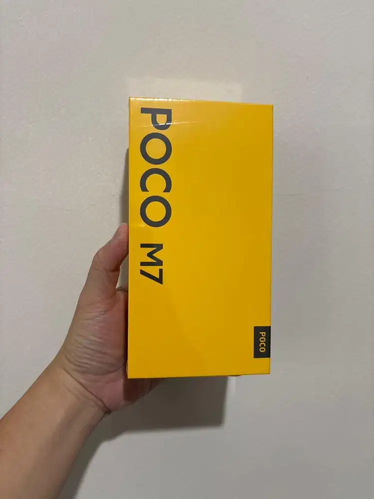 {BARU} Poco M7 8/256, SEGEL Garansi Resmi, Bisa COD