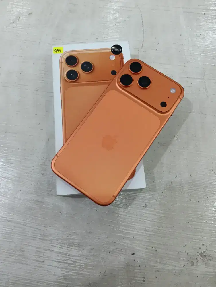 iPhone 17 Pro Max 256gb second ibox Masih mulus banget