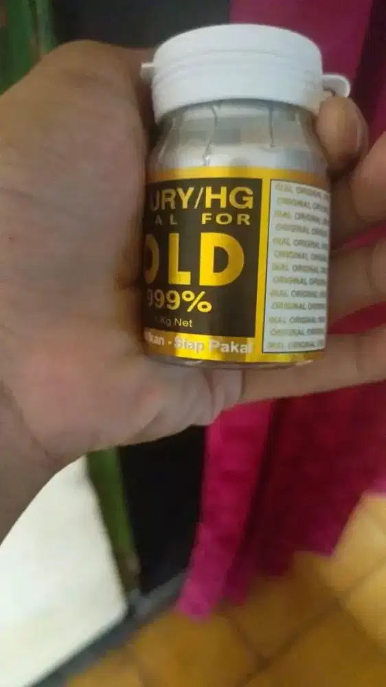 Kopi pekat alat pembersih emas siap pakai