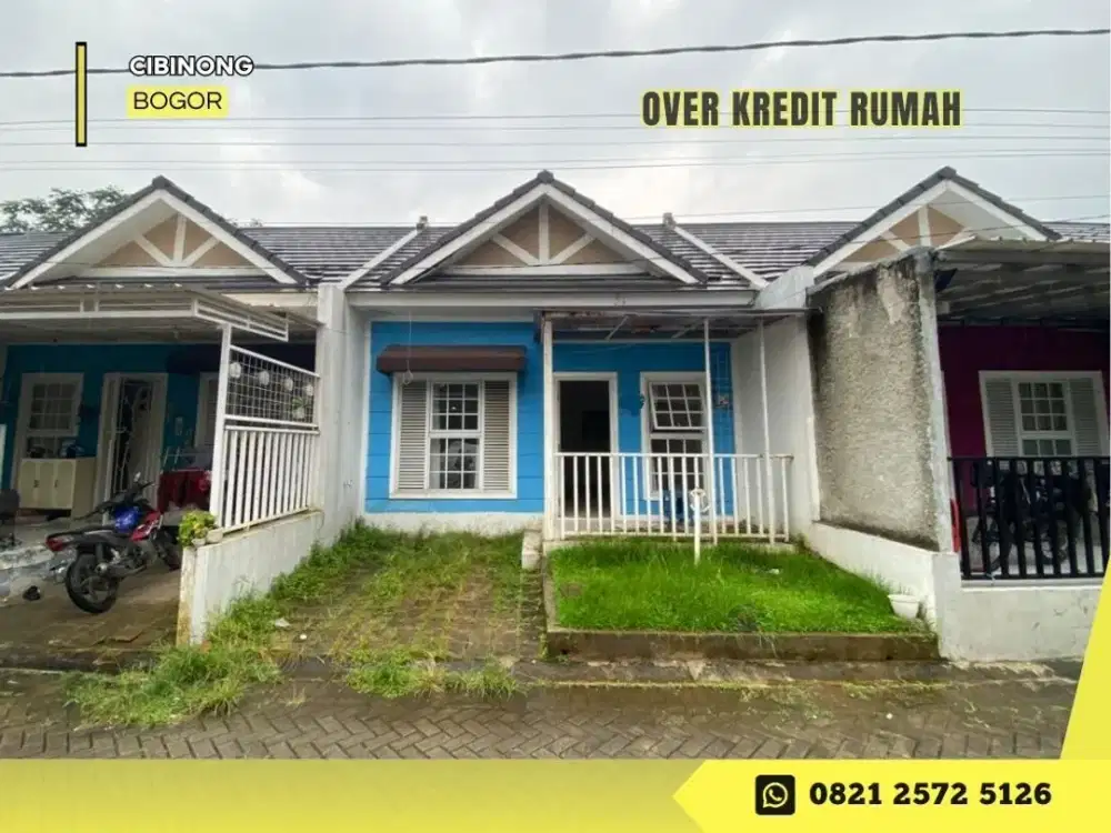 Jual Over Kredit 69JT di Perum Cempaka Residence Cibinong dkt Stasiun