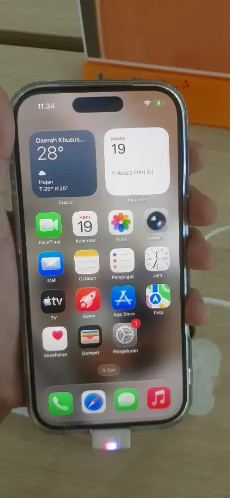 iPhone 17 Pro 256GB baru, segel, garansi Resmi Rp. 23,749,000