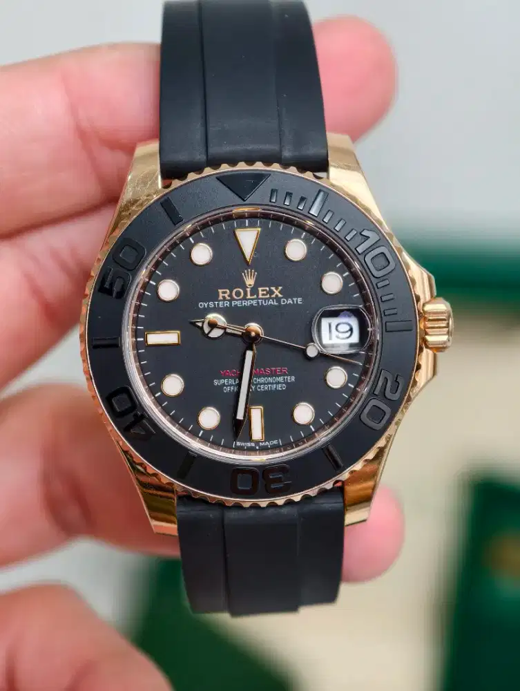 Rolex Yacht Master 37mm - 268655 18ct Rose Gold