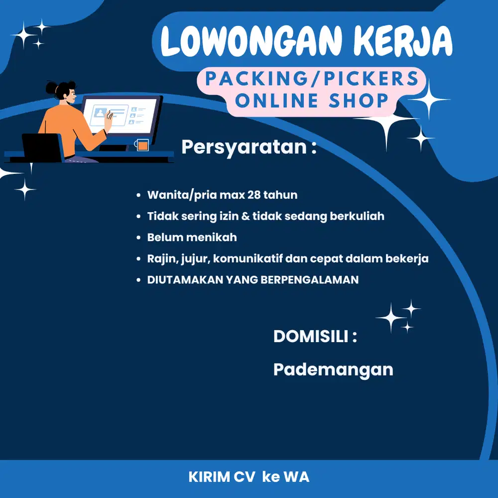 packing / pickers online shop