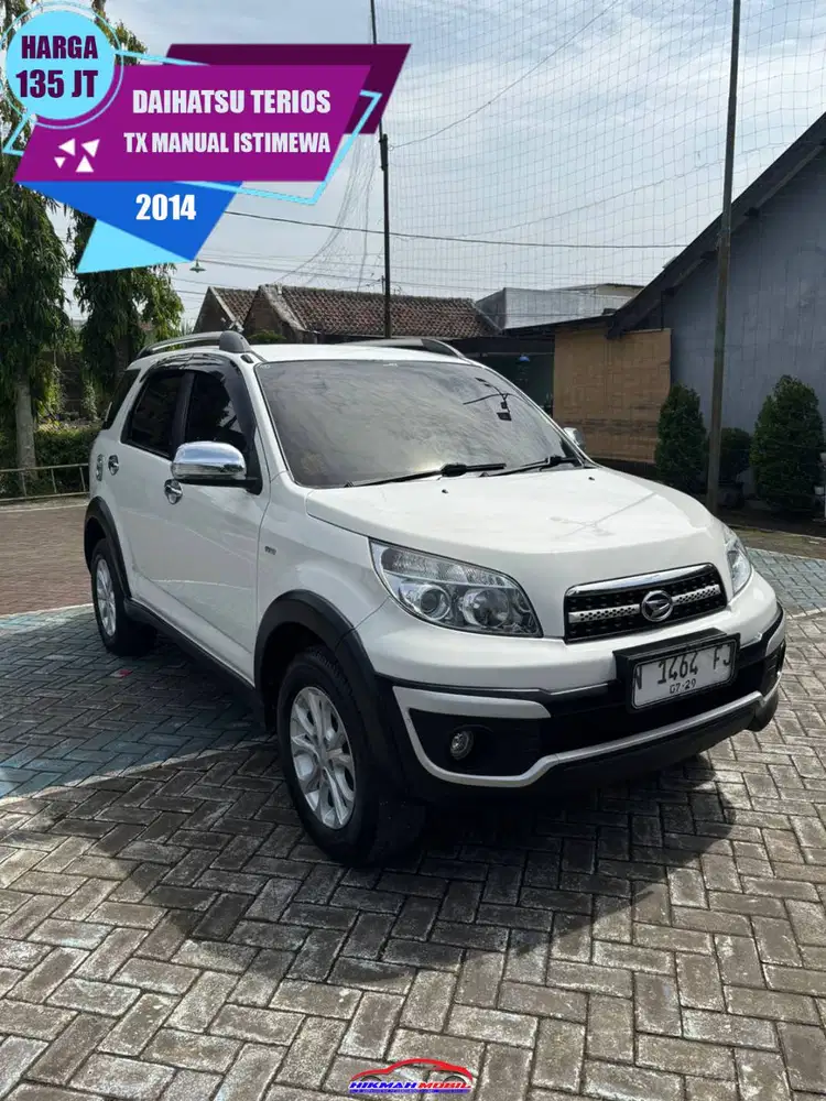 DAIHATSU TERIOS TX 2014 ISTIMEWA MANUAL SIAP PAKAI