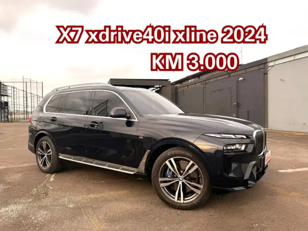 BMW X7 xdrive40i xline 2024 nik 2023 AT Matic genap