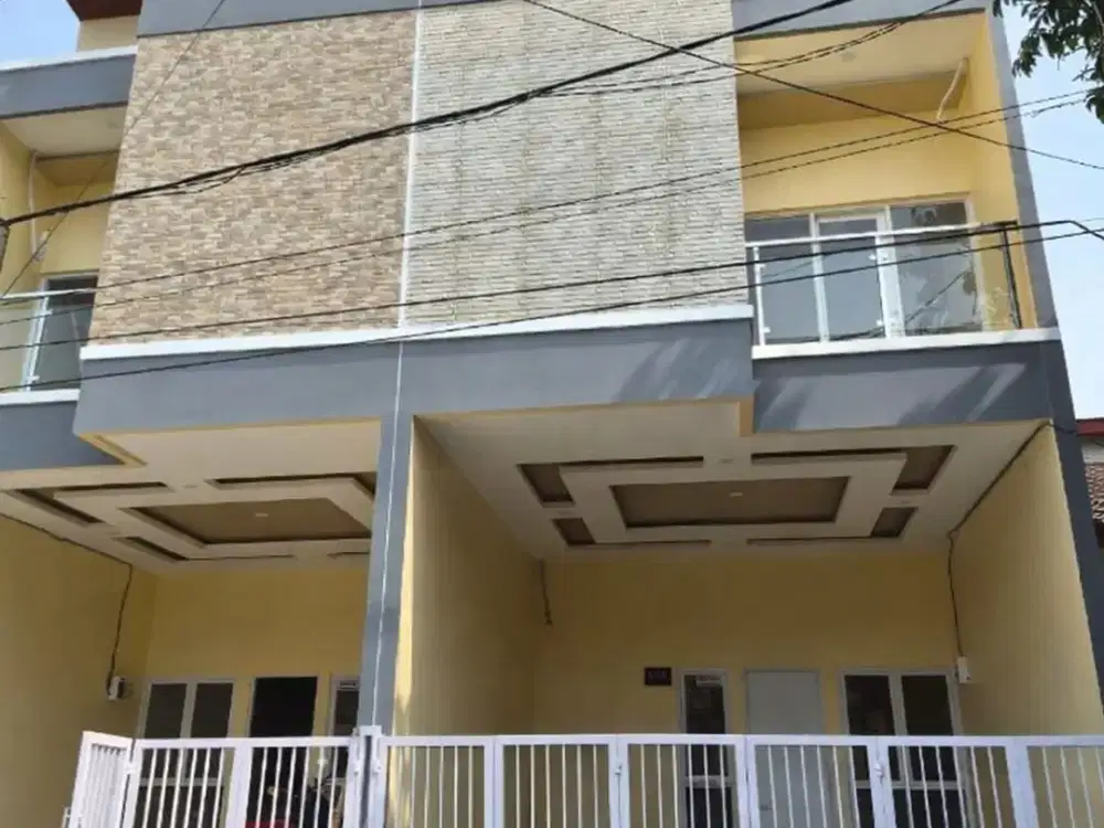 Dijual 2 Unit Rumah Harapan Indah Siap Huni Interior Lantai Granit Elegan (13736 FD)
