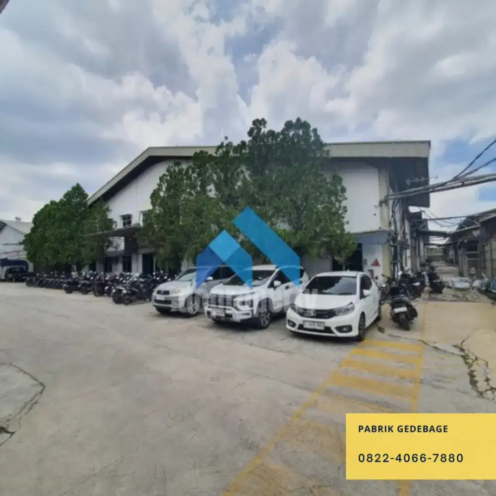 Dijual pabrik di gede bage, aktif dan siap produksi