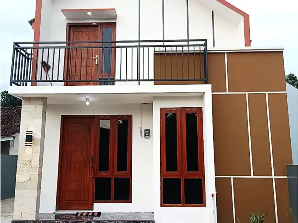 Rumah Siap Huni Scandinavian Mezanine dekat RS UII Pandak Bantul