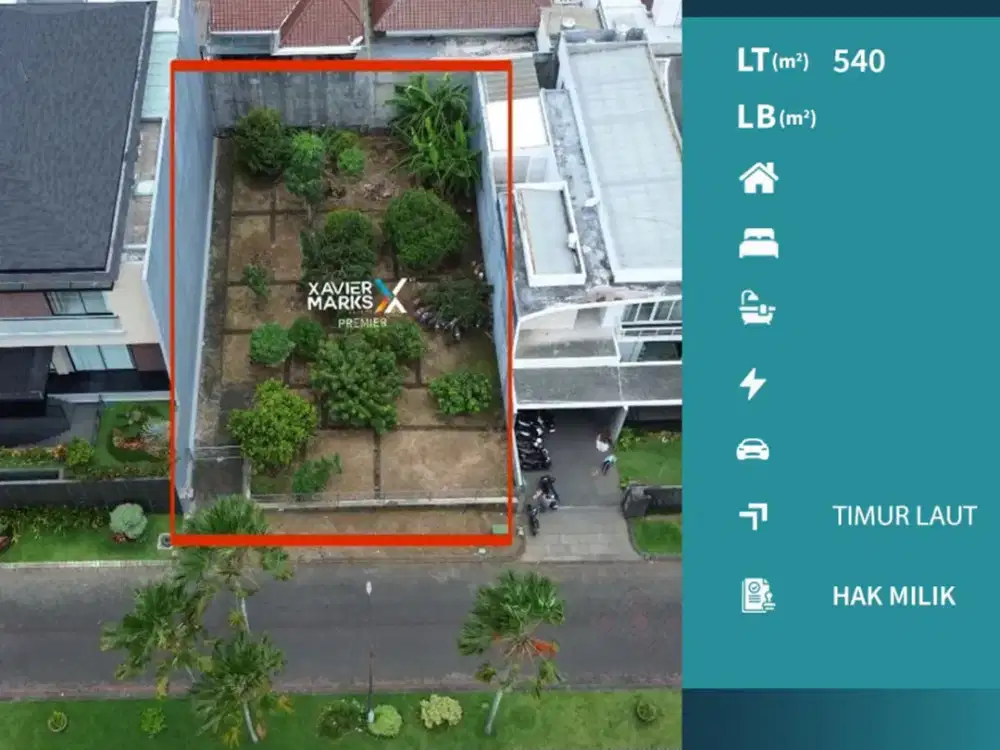 Disewakan Tanah Kavling Row Jalan Lebar di Istana Dieng Malang
