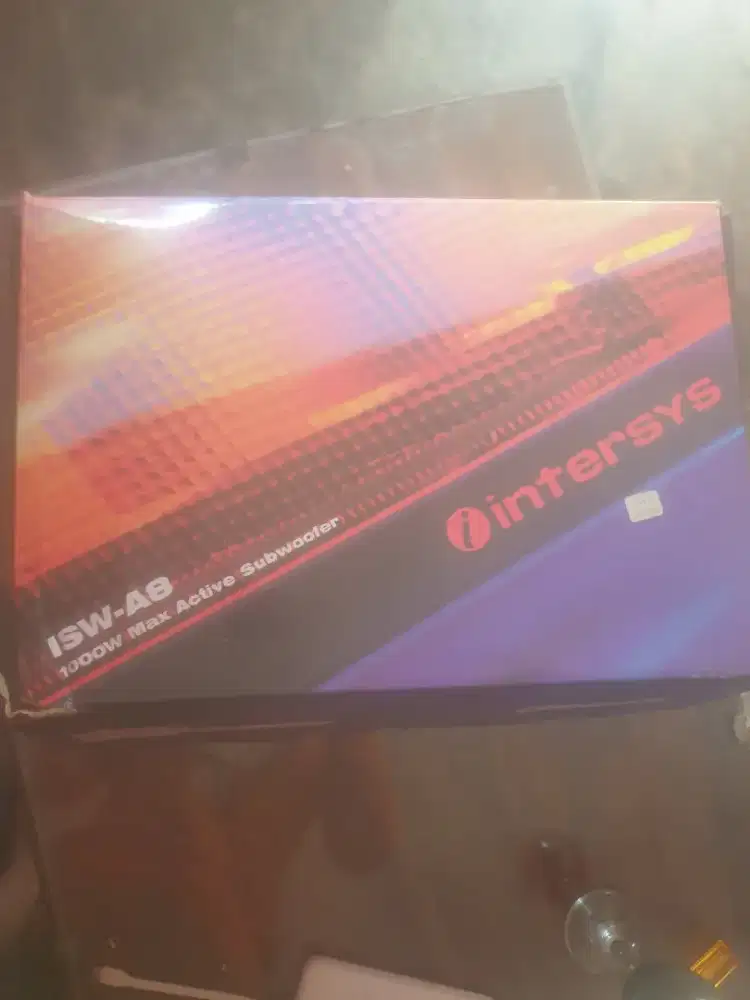 Subwoofer Kolong Mobil Intersys ISW-A8 1000W