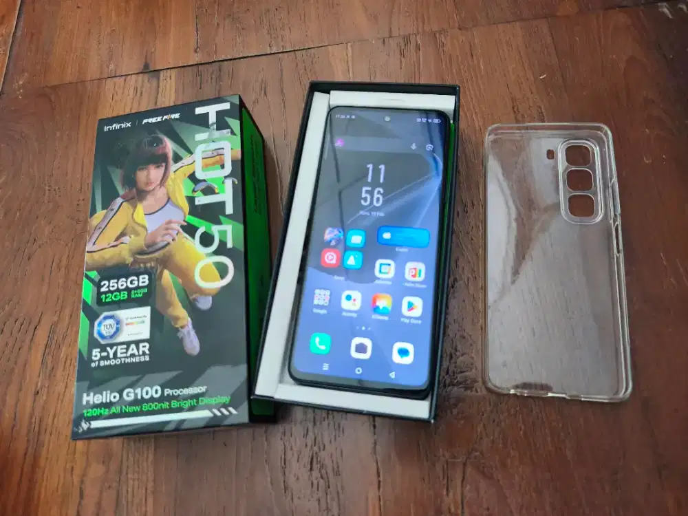 Infinix Hot 50 ram 12gb/256gb fullset istimewa