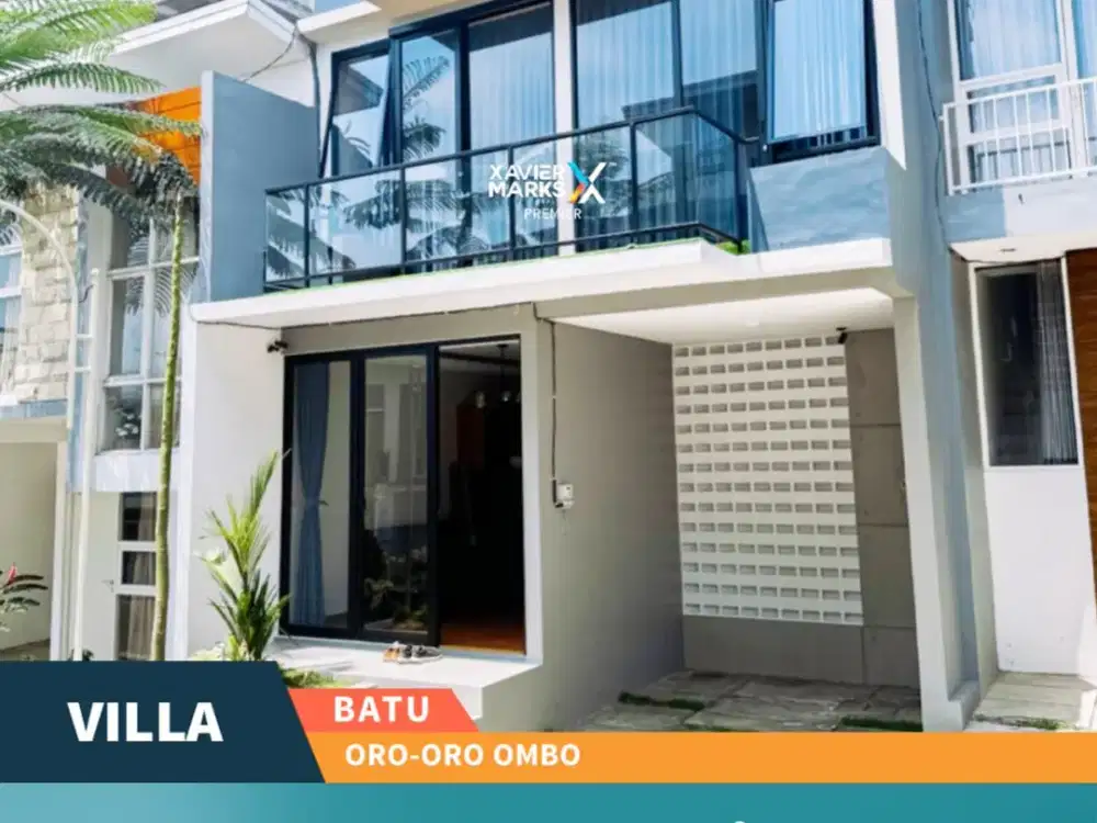 Dijual Villa 3 Lantai Full Furnish di Oro-oro Ombo Batu