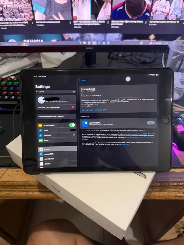 Ipad 9 Gray 64gb Fullset