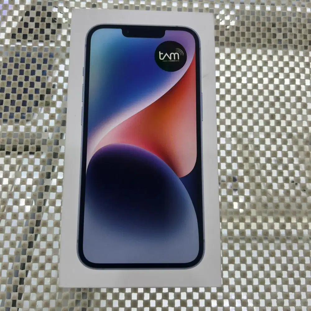 IPHONE 14 128 IBOX NEW BLUE GARANSI 1 TAHUN TT AJUKAN