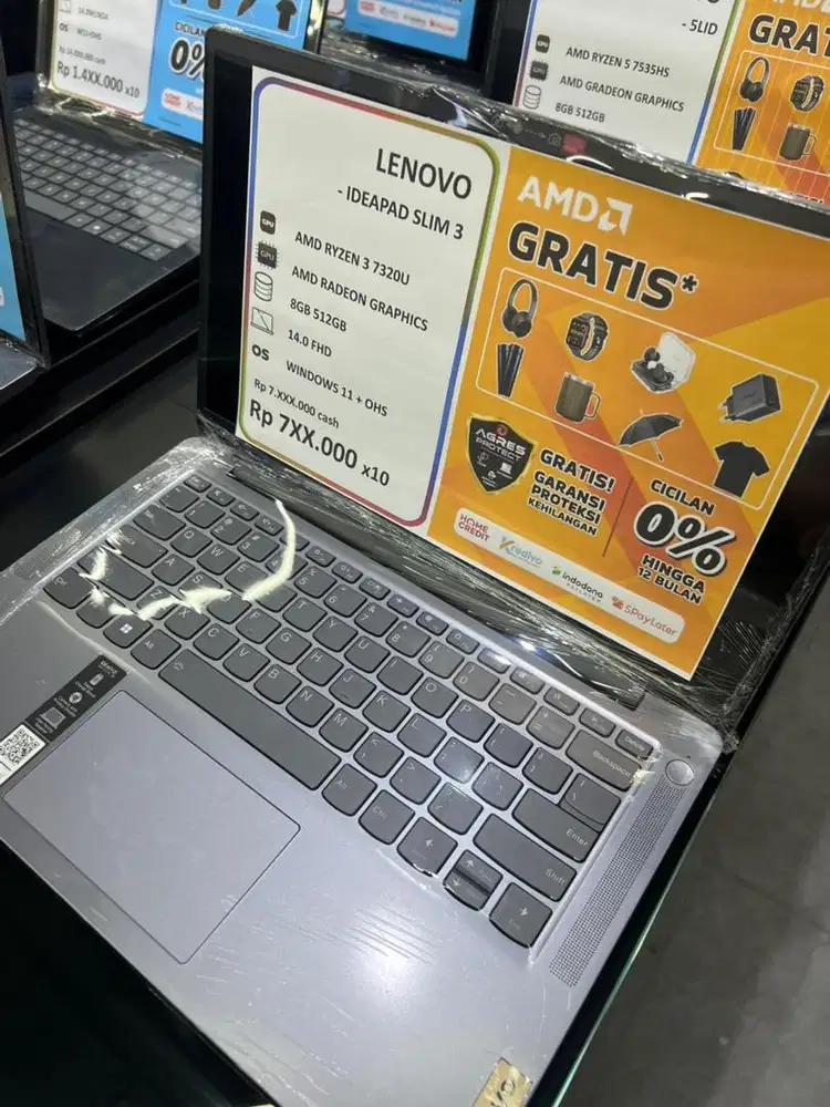 Lenovo Ideapad Slim 3 bisa cicilan