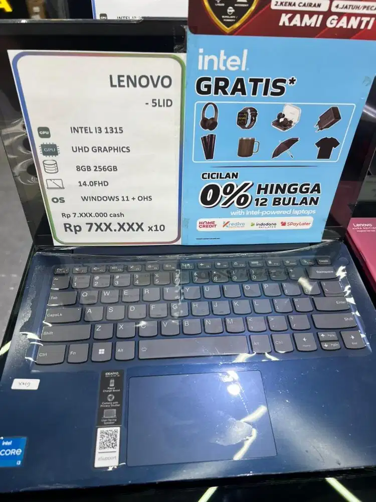 Lenovo 5LID bisa cicilan