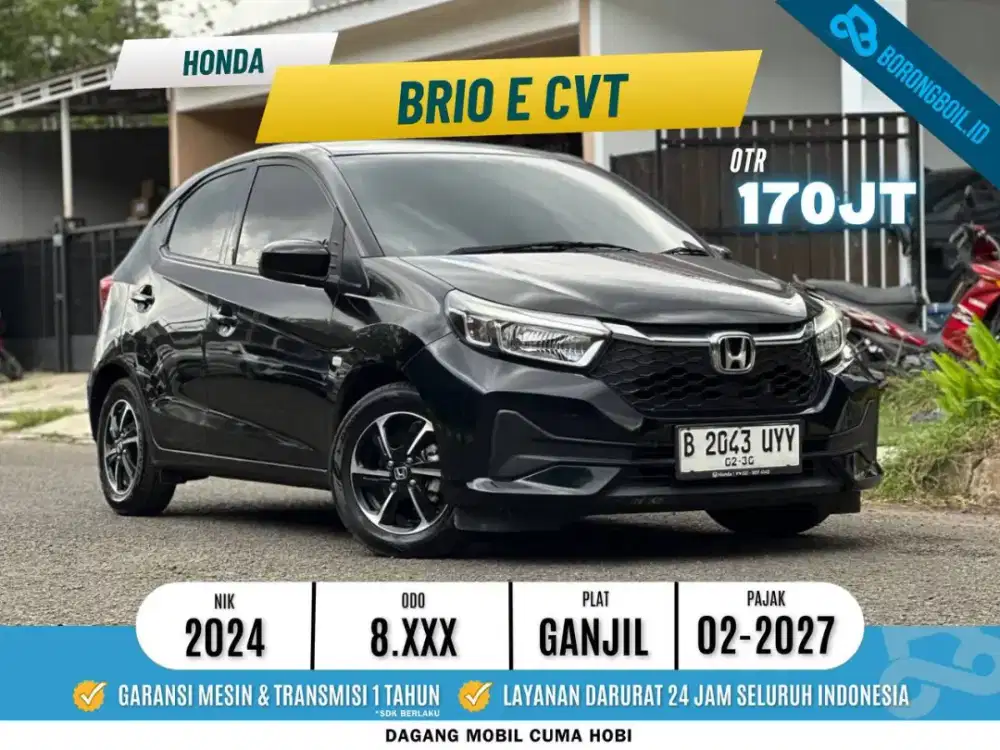 Brio E CVT 2024 Crystal Black Pearl