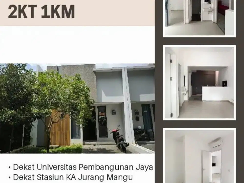 Desain Minimalis! Rumah Bagus Modern Siap Huni di Bintaro Sektor 9 Tangerang Selatan (Im)