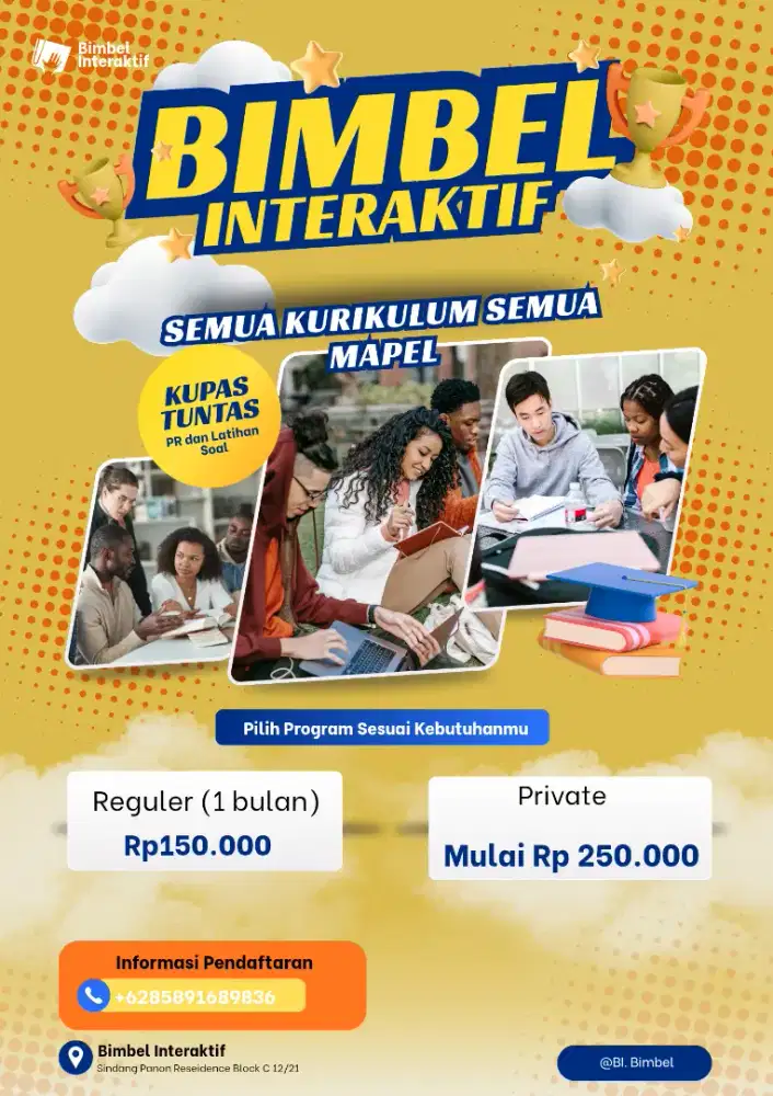 Dicari sales bimbingan belajar