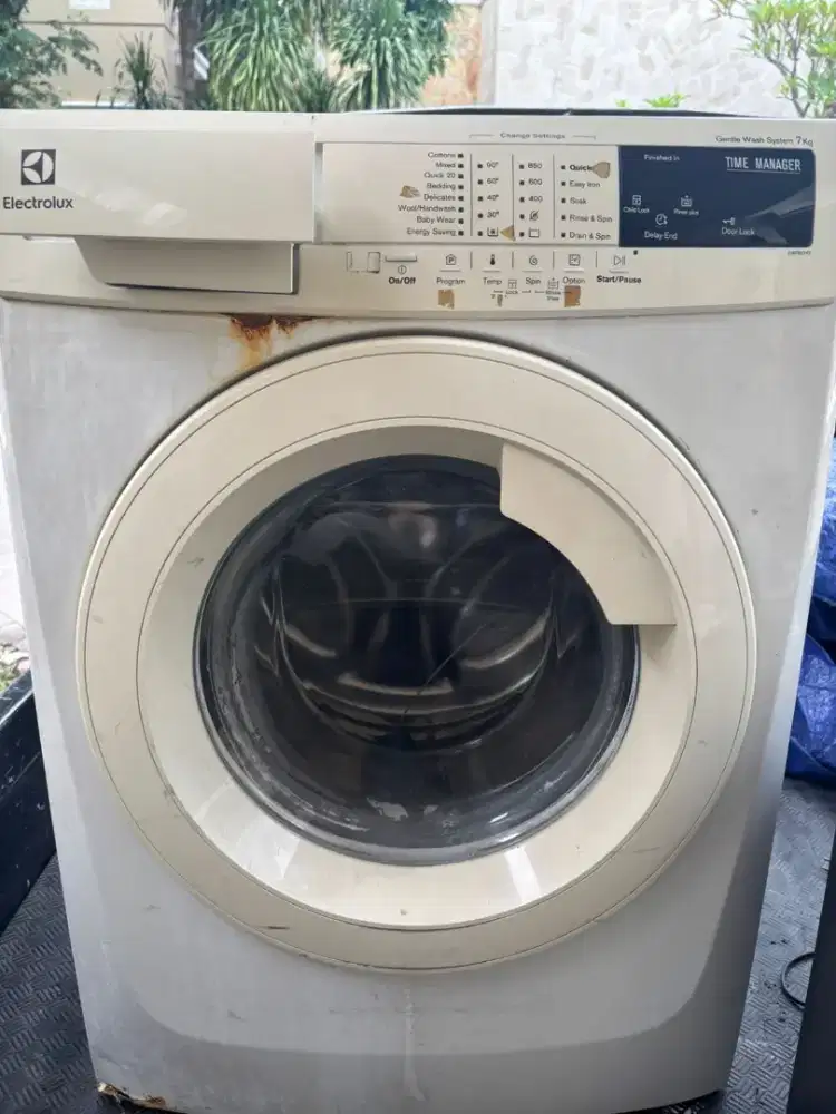 Mesin cuci electrolux 7kg rusak net 250k