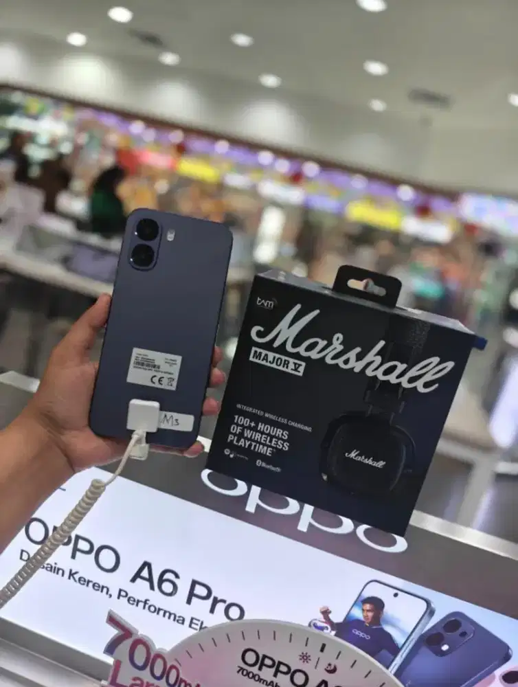 Oppo A6x tebus murah marshal ready cicilan syarat cukup KTP tanpa DP