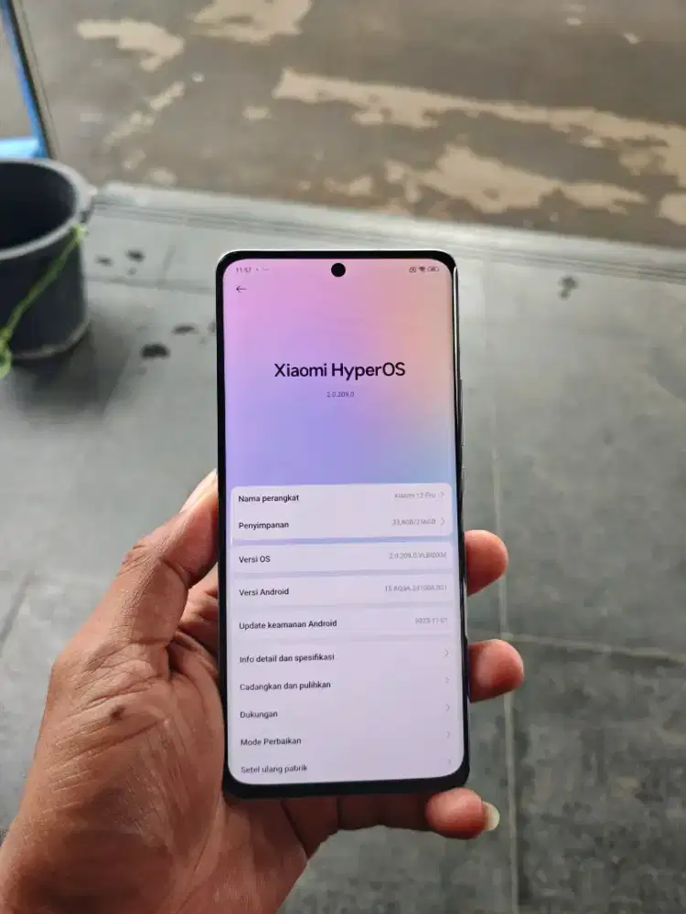 Xiaomi 12 pro ram 12/256 ex resmi