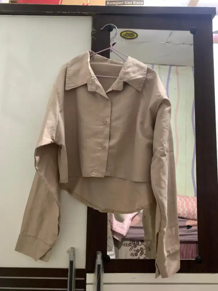 Jual kemeja wanita lengan panjang