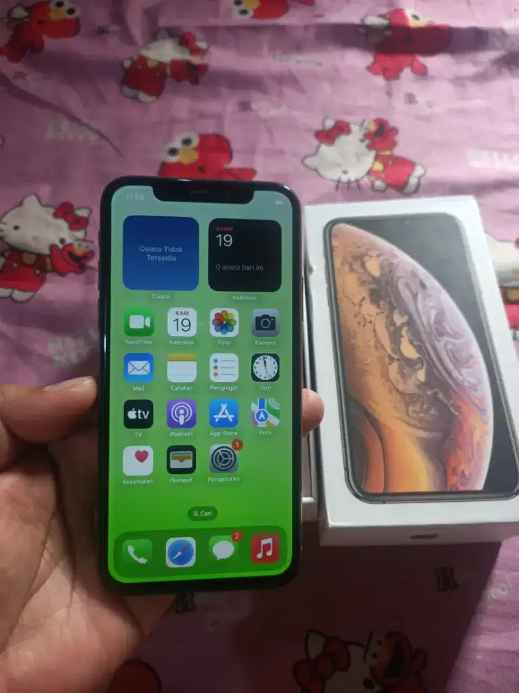 Iphone xs 64gb fullset all operator