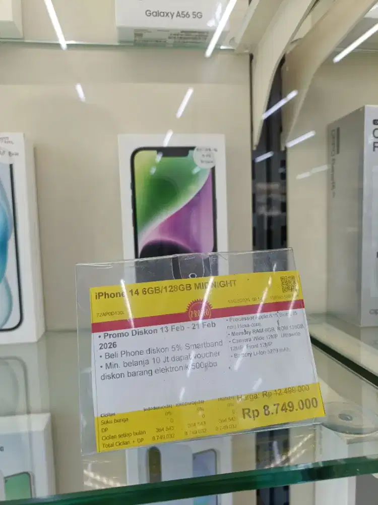 Kredit Kredivo iPhone 14 128GB Bunga 0 Tanpa Dp