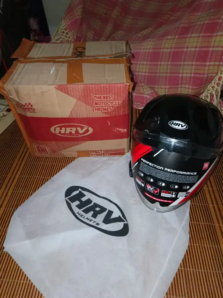 Helm Hrv Proton double visor masih mulus