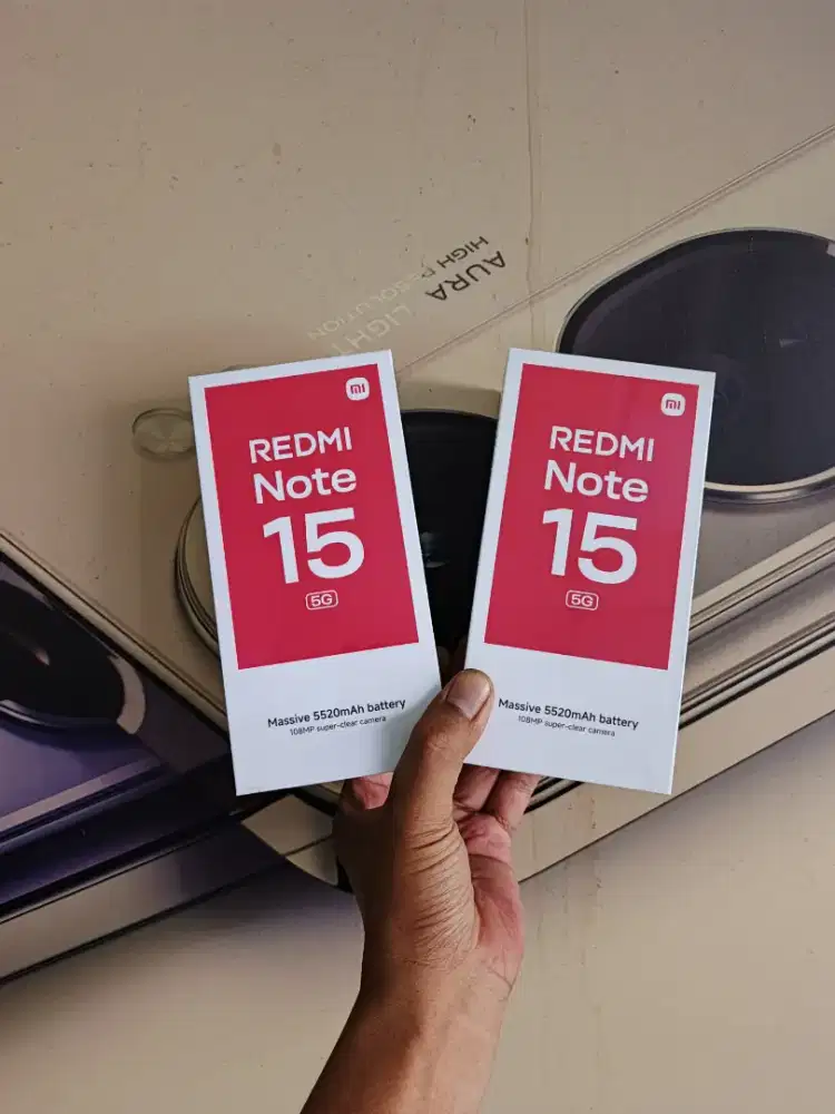 [ Fast respon WA ] Xiaomi Redmi Note 15 5G 8/256 Garansi resmi 15bln