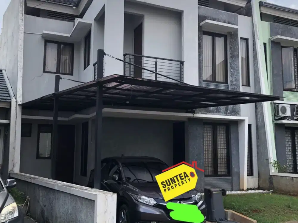 Disewakan Rumah Modern 2 Lantai Dilengkapi dengan Kitchen Set di Pondok Ranji Tangerang Selatan (Im)