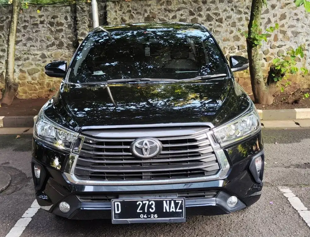 Toyota Kijang Innova Reborn 2.4 G Matic Diesel/Solar Tahun 2021 Hitam