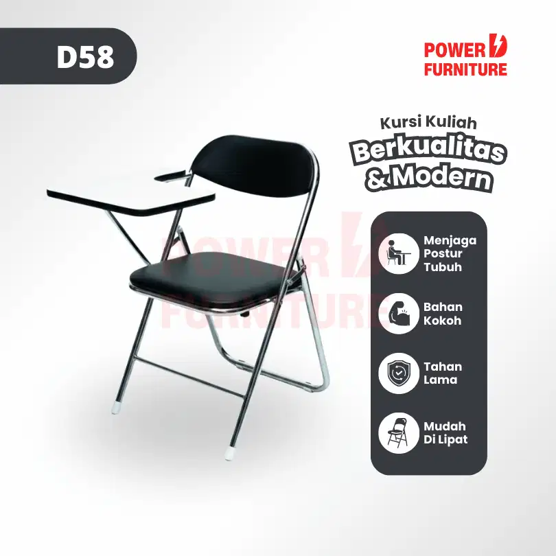 Kursi Training D58 - Kursi Pelatihan | Kursi Kuliah | Kursi Kursus