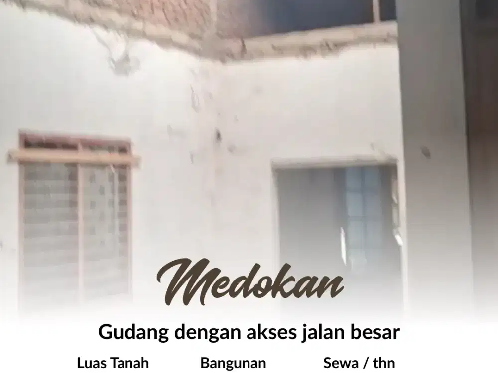Gudang di Medokan