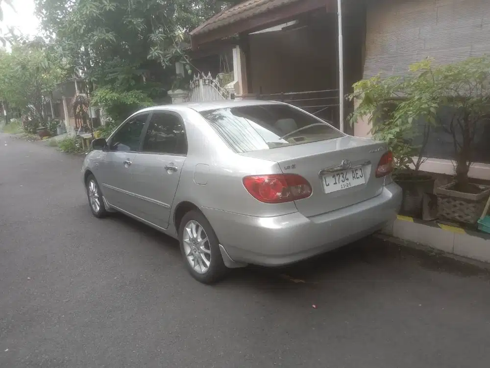 Corolla Altis 1.8 G Tahun 2004 Silver